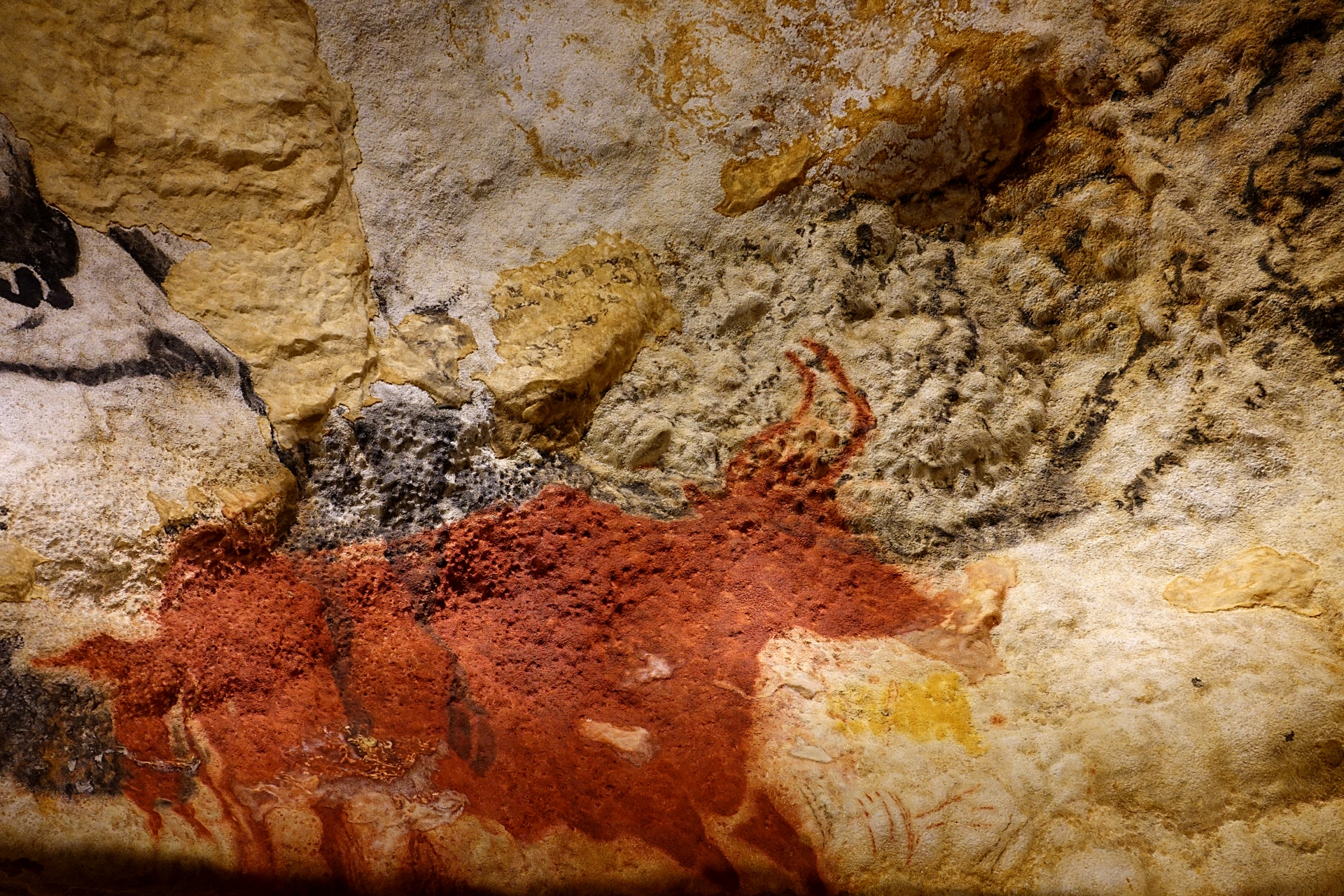 Thierry - peinture sur pierre (lascaux)