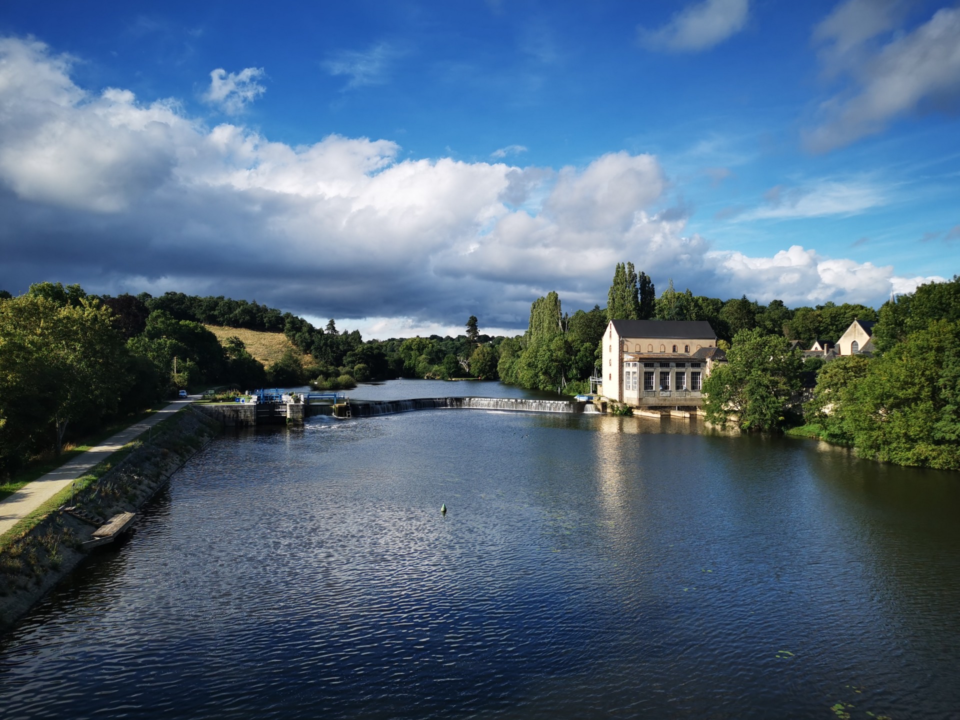 Alexia - écluse vue d un pont