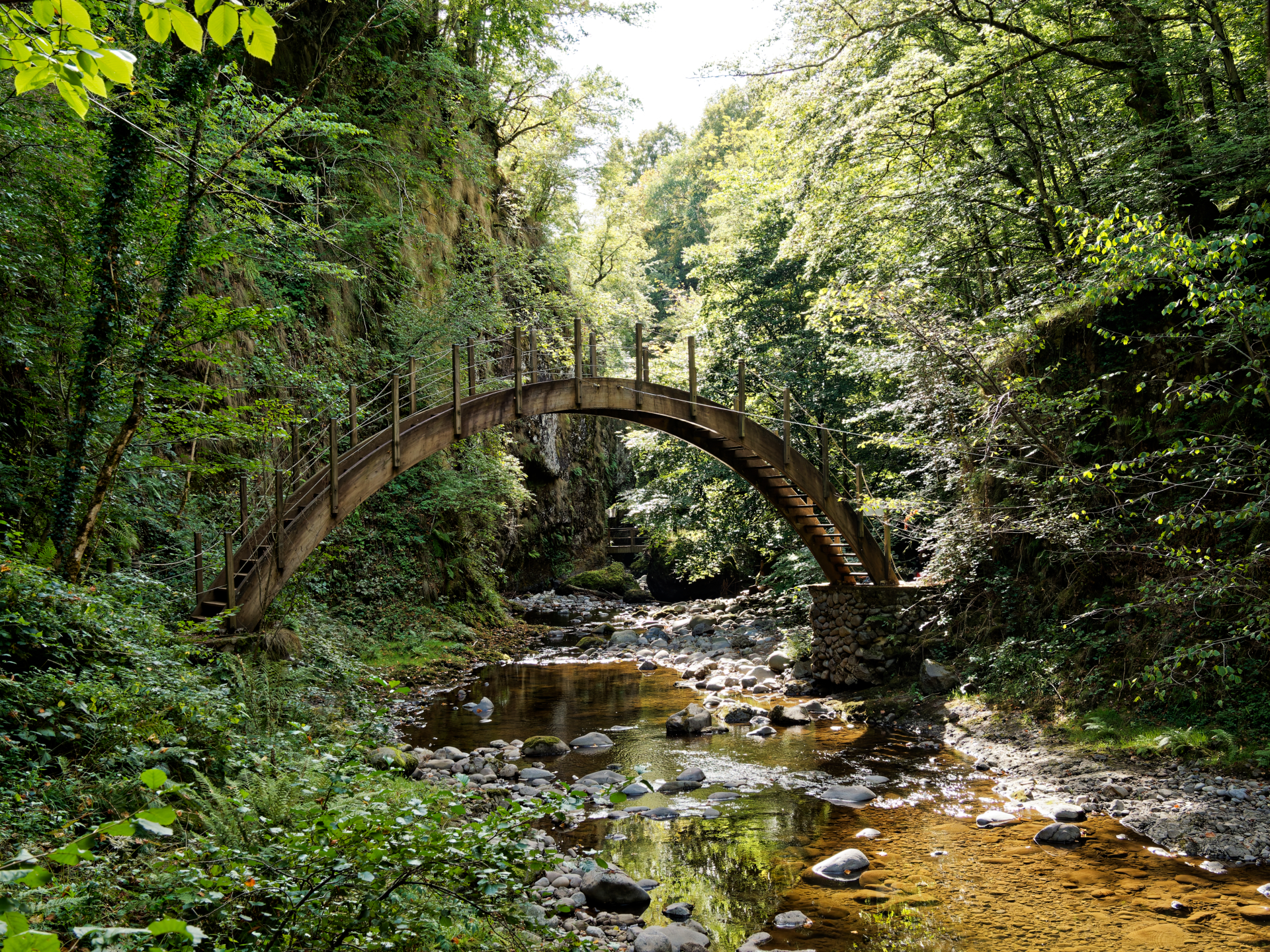 Catherine - Les Gorges de la Jordanne - Cantal