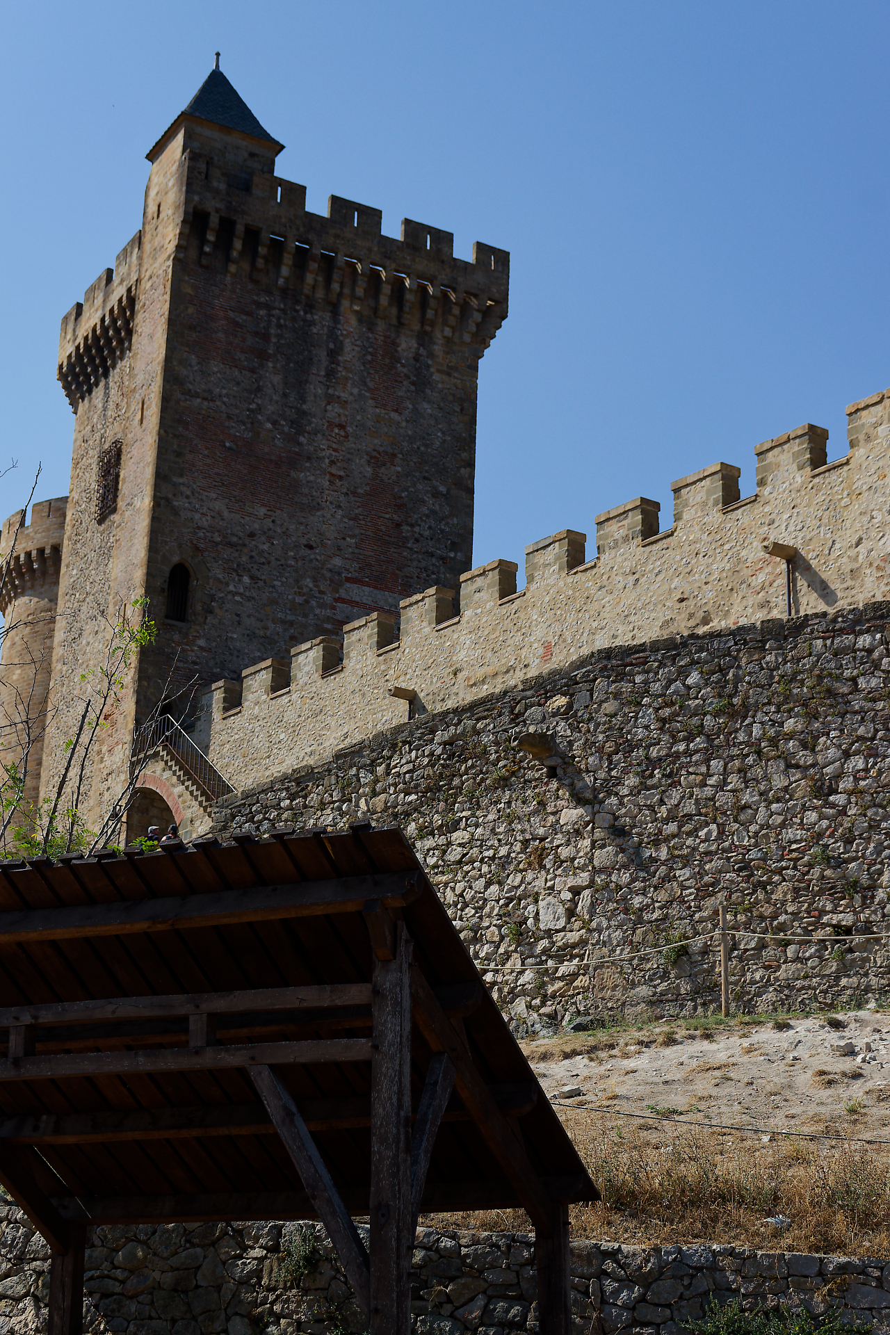 Sergio - Château de Foix, du haut je domine