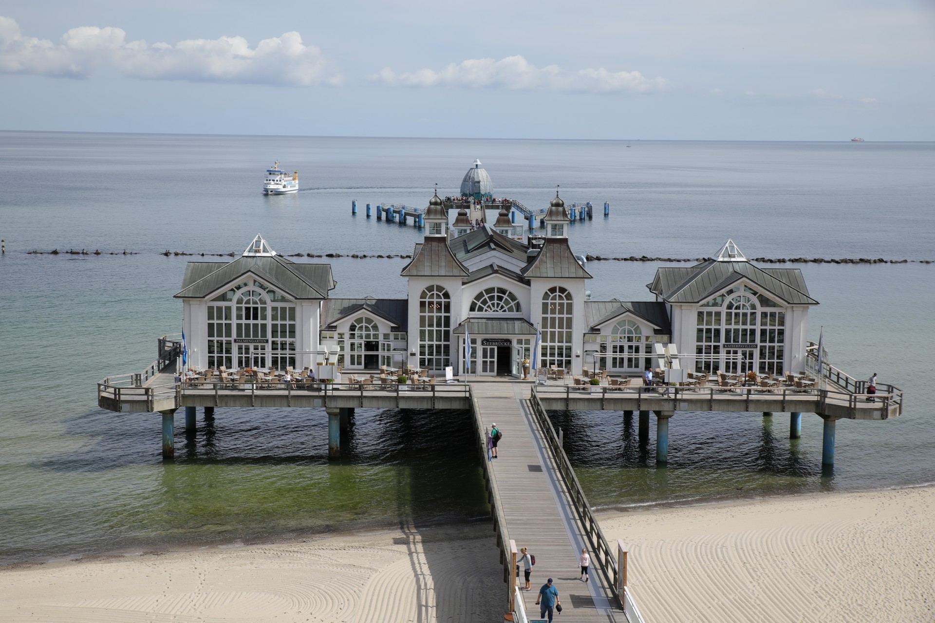 Gilles - Schrägaufzug à Seebrücke Sellin, Rügen Allemagne