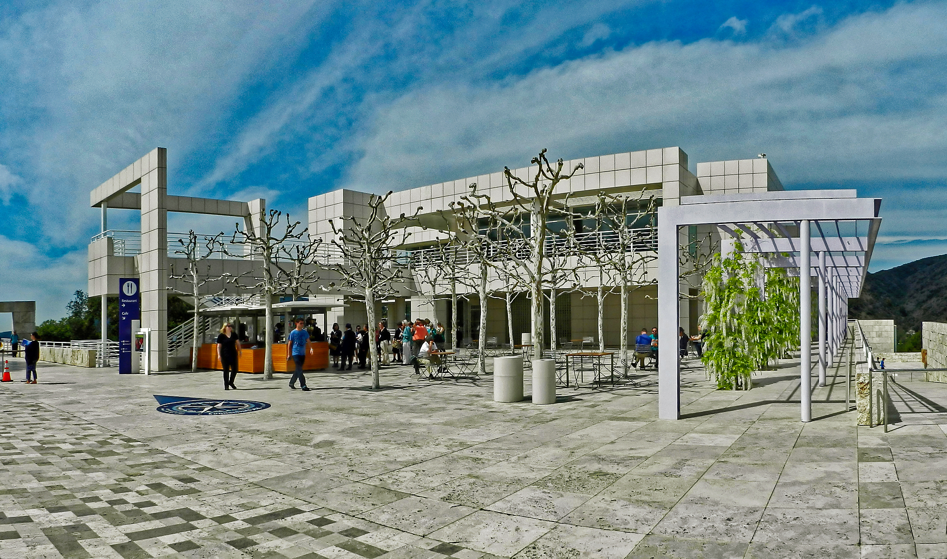 Joël - Angles droits, Getty Center, Los Angeles