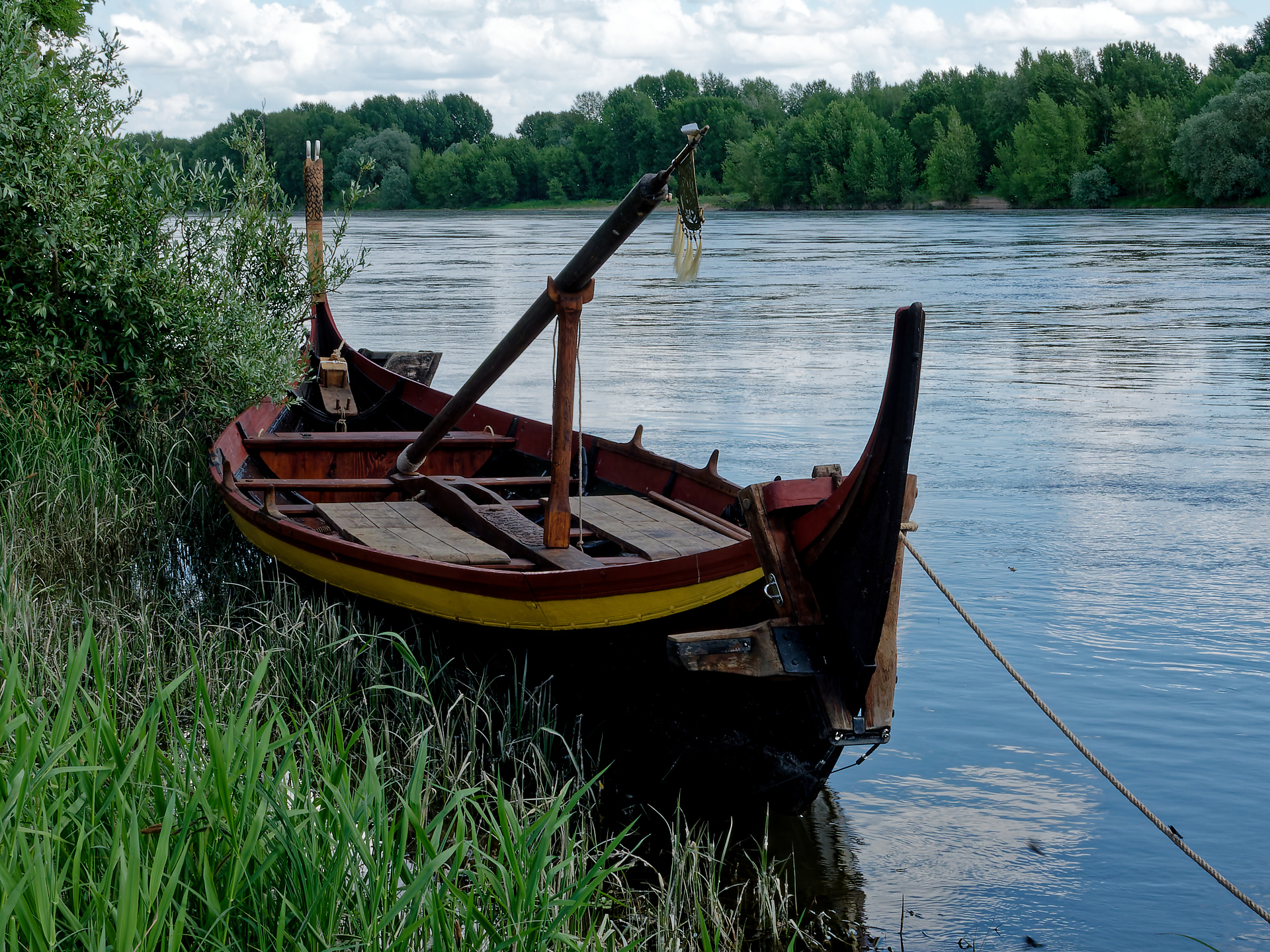 Joël - Un drakkar viking sur la Loire 1