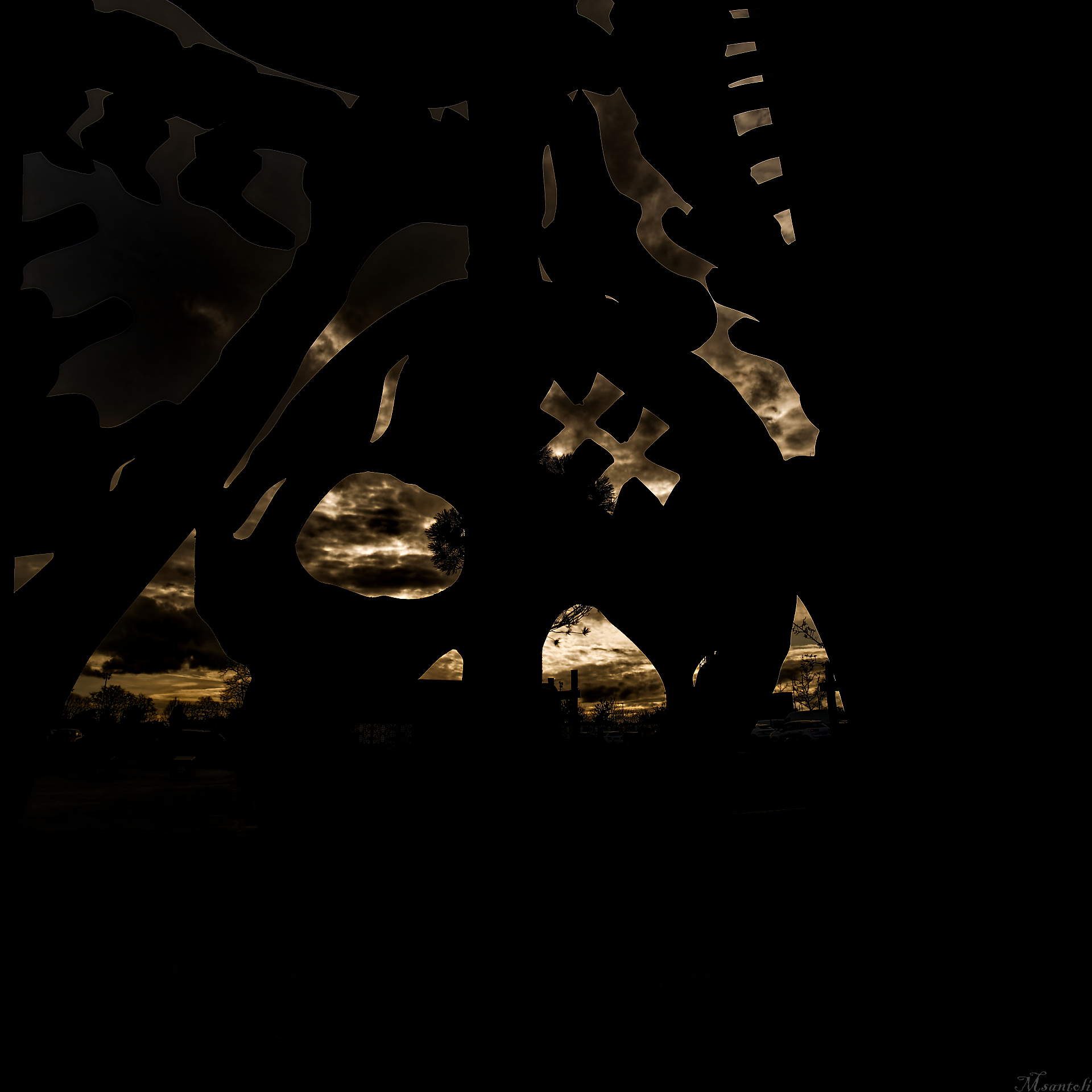 Marveen - contre le jour...les morts