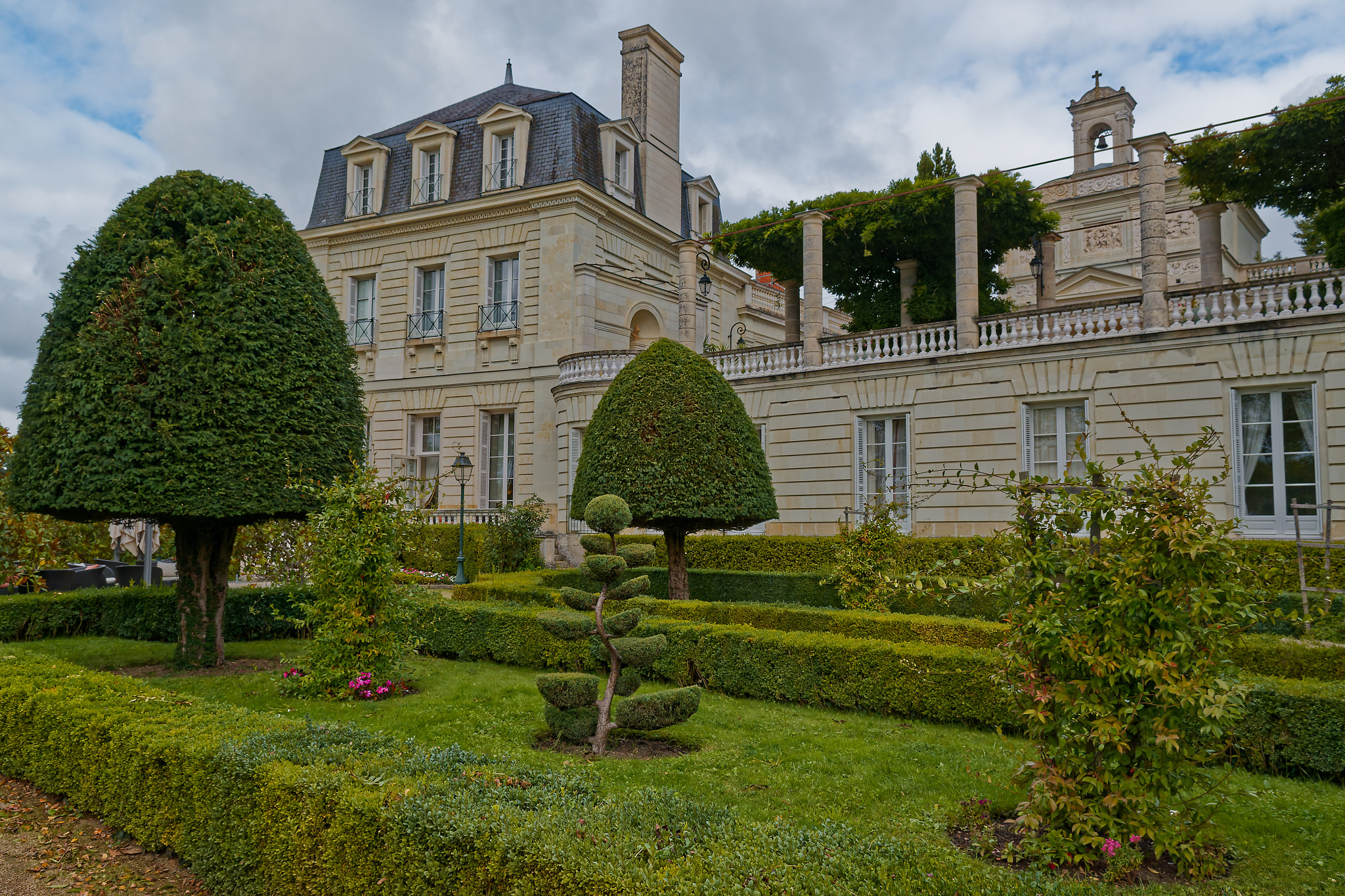 Serge - Chateau de Rochecotte16 façade ouest