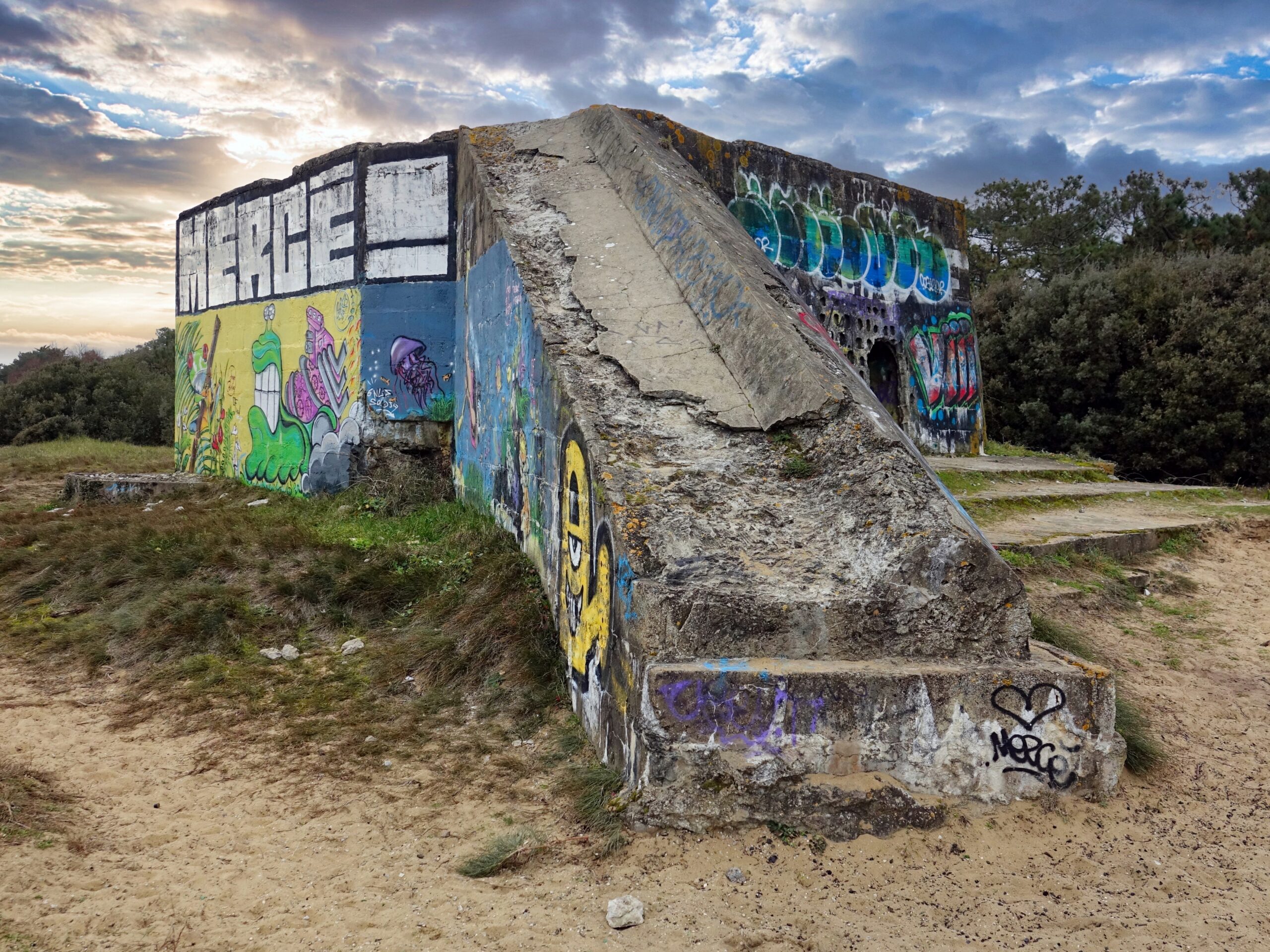 thierry _ le bunker de Bourgenay